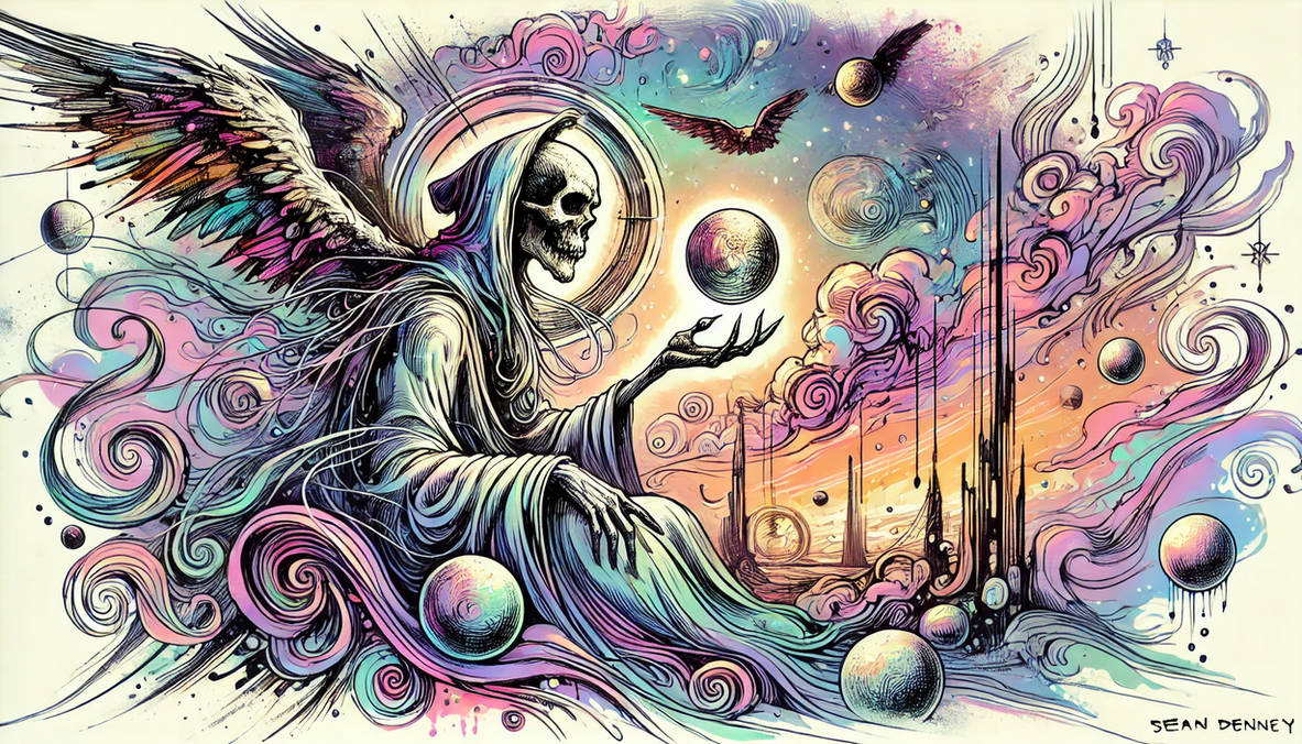Celestial Necromancer by karmichorror on DeviantArt