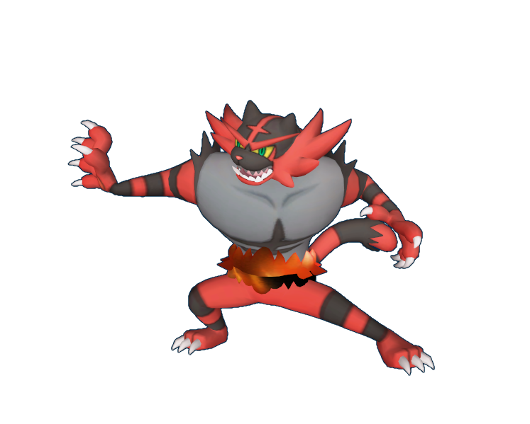 Incineroar 3D Nif Model + animations DL by EveKN on DeviantArt