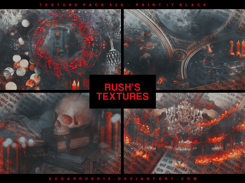 Texture Pack 28 | Paint It Black by SugarRush19 on DeviantArt