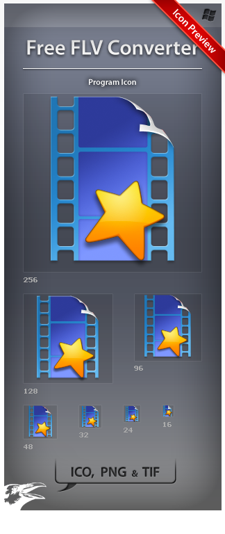 Icon Free FLV Converter