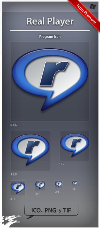 Icon Real Player
