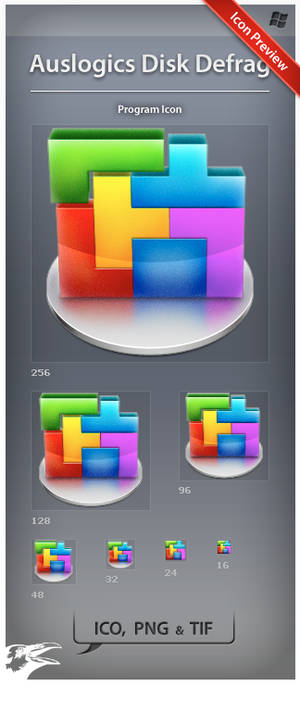 Icon Auslogics Disk Defrag