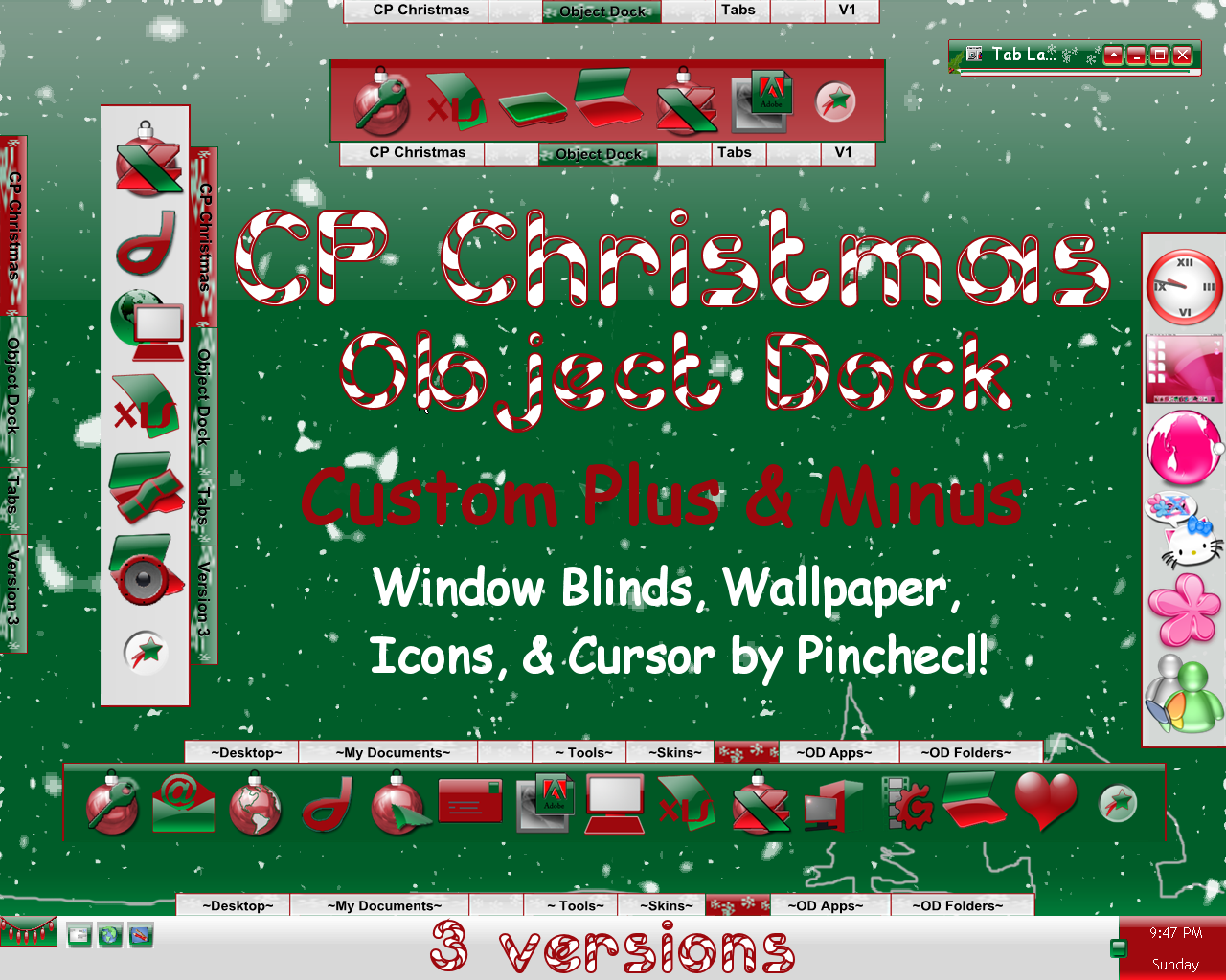 CP Christmas Object Dock