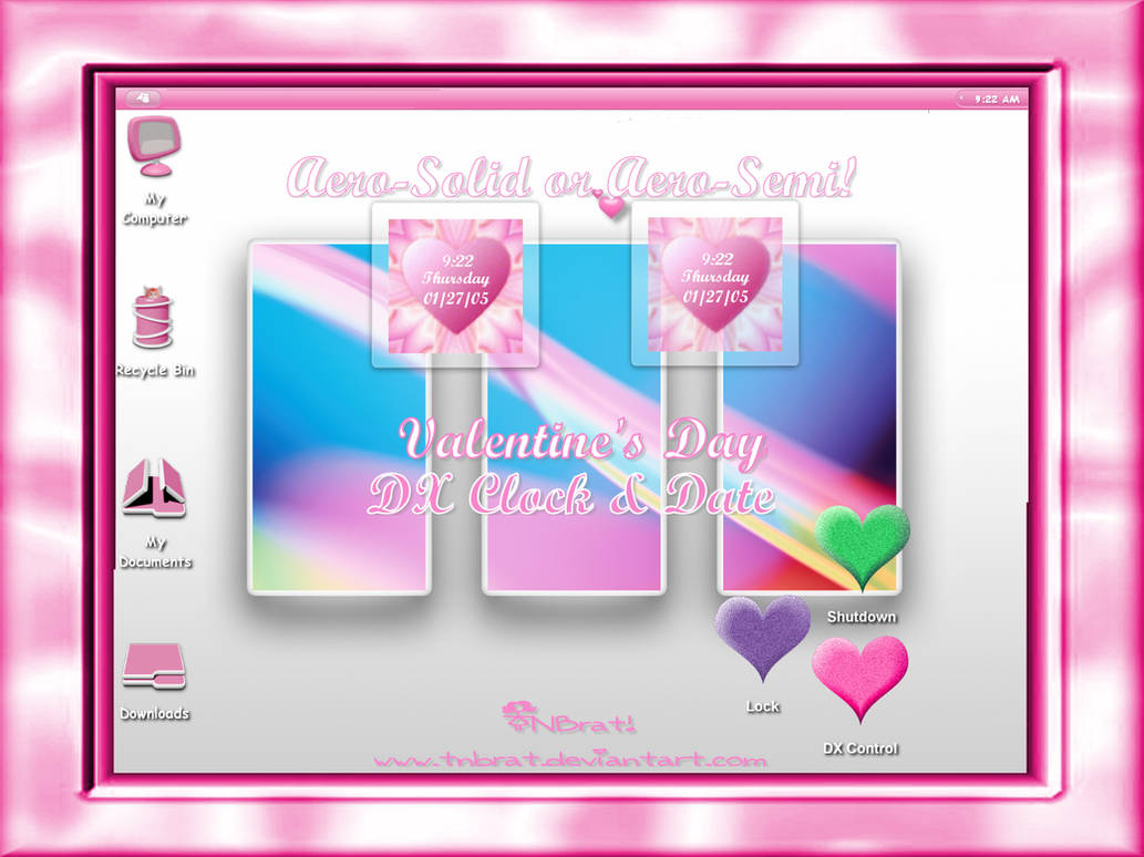 ValentinesDay Fluff Clock by TNBrat on DeviantArt