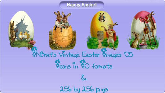 TNBrat's Vintage Easter Icons by TNBrat on DeviantArt