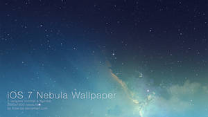 iOS 7 Nebula Wallpaper