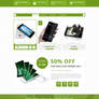 Free Ecommerce PSD template Download