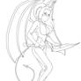 Demoness Lineart