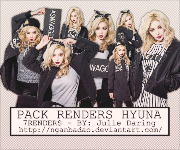 [Pack PNG #106] HYUNA