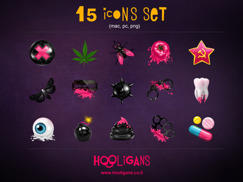 Hooligans Icons