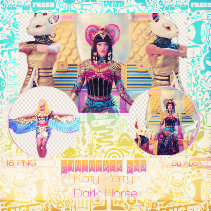 Katy Perry Dark Horse Png Pack