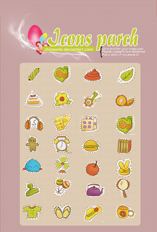 Patch icon for computer by shineunki on DeviantArt