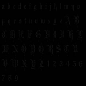 Kuroshitsuji font