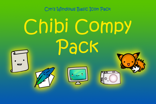 Chibi Compy Icon Pack