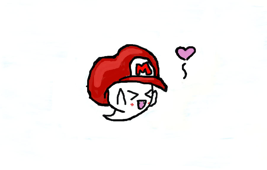 mario ghost drawing by isabelisa5 on DeviantArt