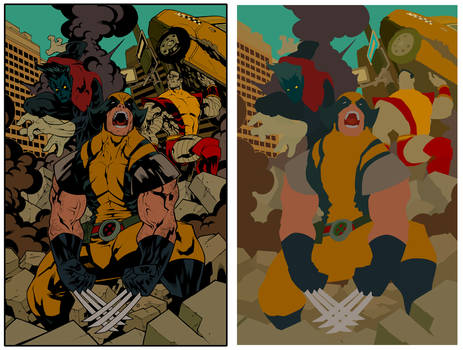 SNIKT!-BAMF!-TOSS! flats