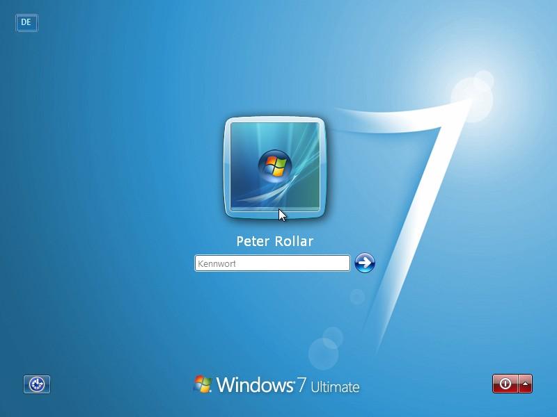 Germ. windows7 logon XP