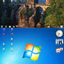 Perfect clear taskbar windows7 windows8  xp