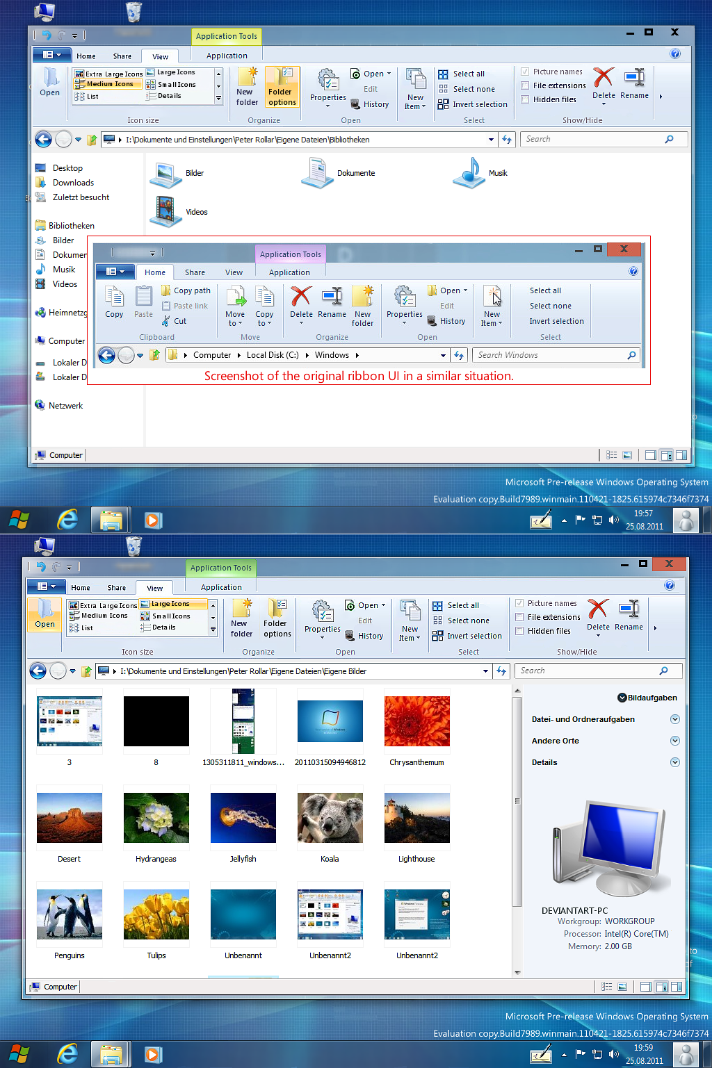 Windows8 ribbon UI for styler