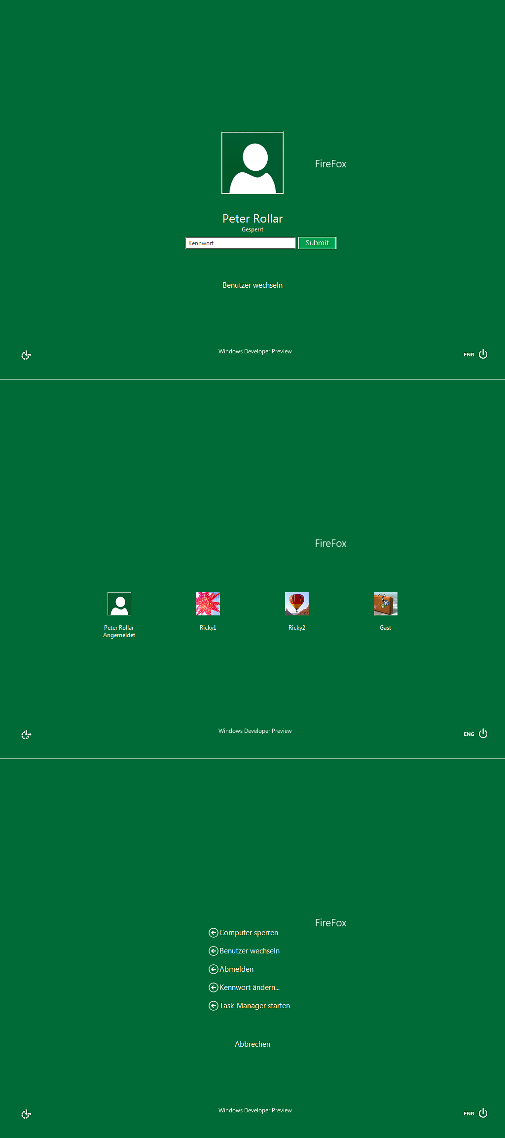 Windows8 logon for 7 by PeterRollar
