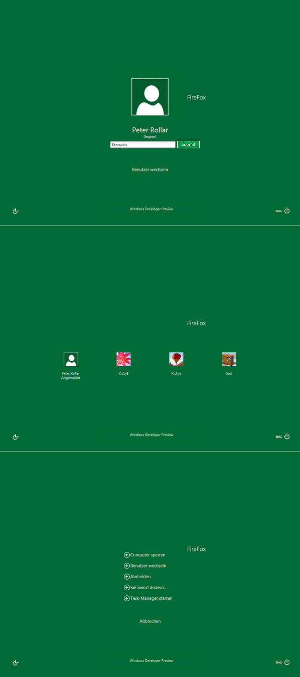 Windows8 logon for 7 by PeterRollar