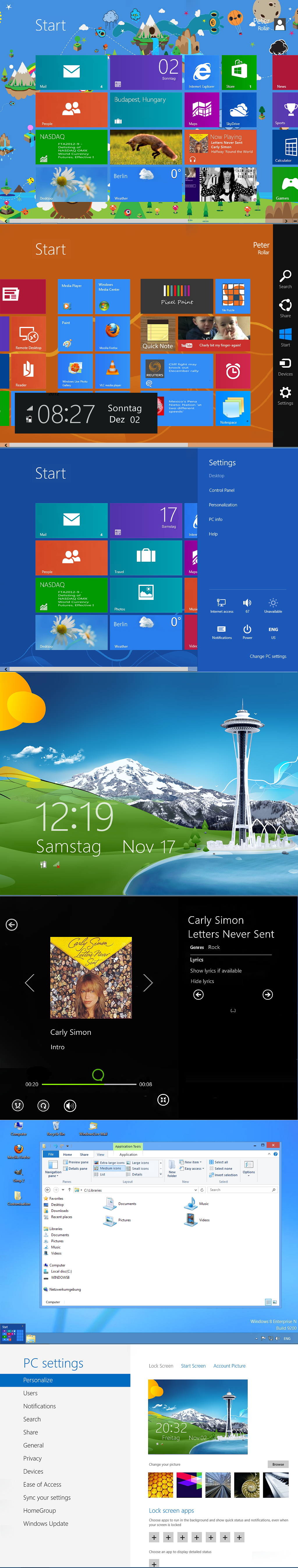 Windows 8 RTM Startscreen SDK