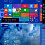 Windows8.1 Update1 startscreen for  Xp  Vista Win7