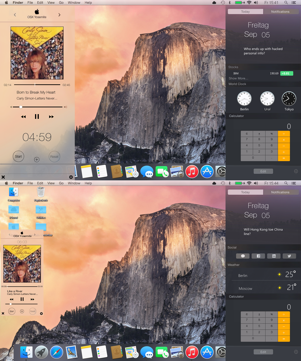 OSX Yosemite Music Player