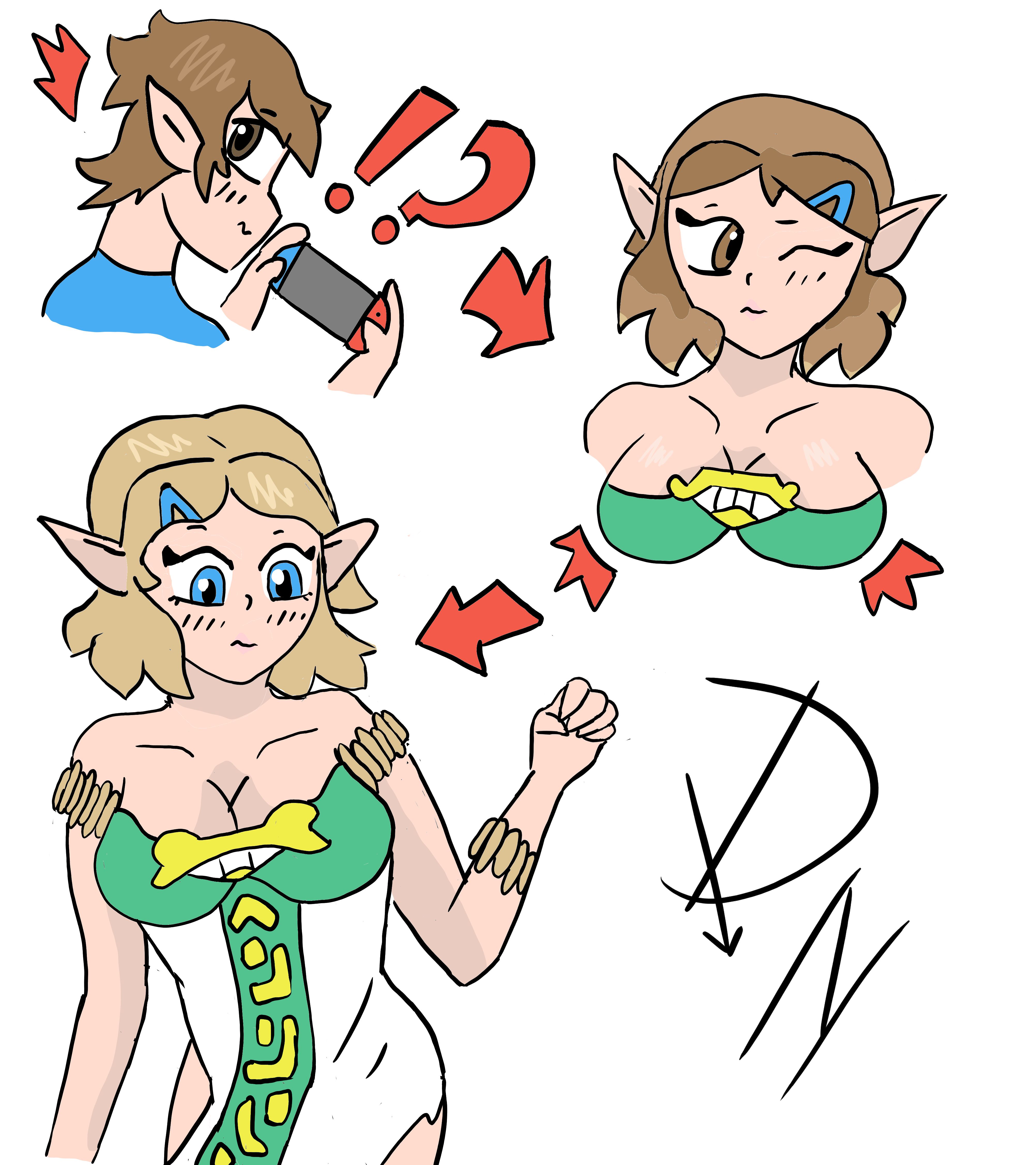 Zelda Tg by donnothing23 on DeviantArt