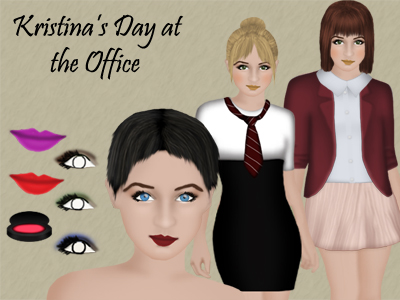 Kristina's day at the office