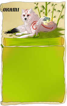 Okami journal skin *Free use