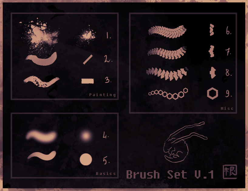 Tofu's brushes v1 (PS)