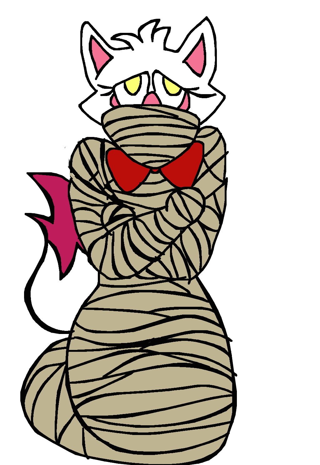 wrapped up fox by AdamFrankenstein on DeviantArt