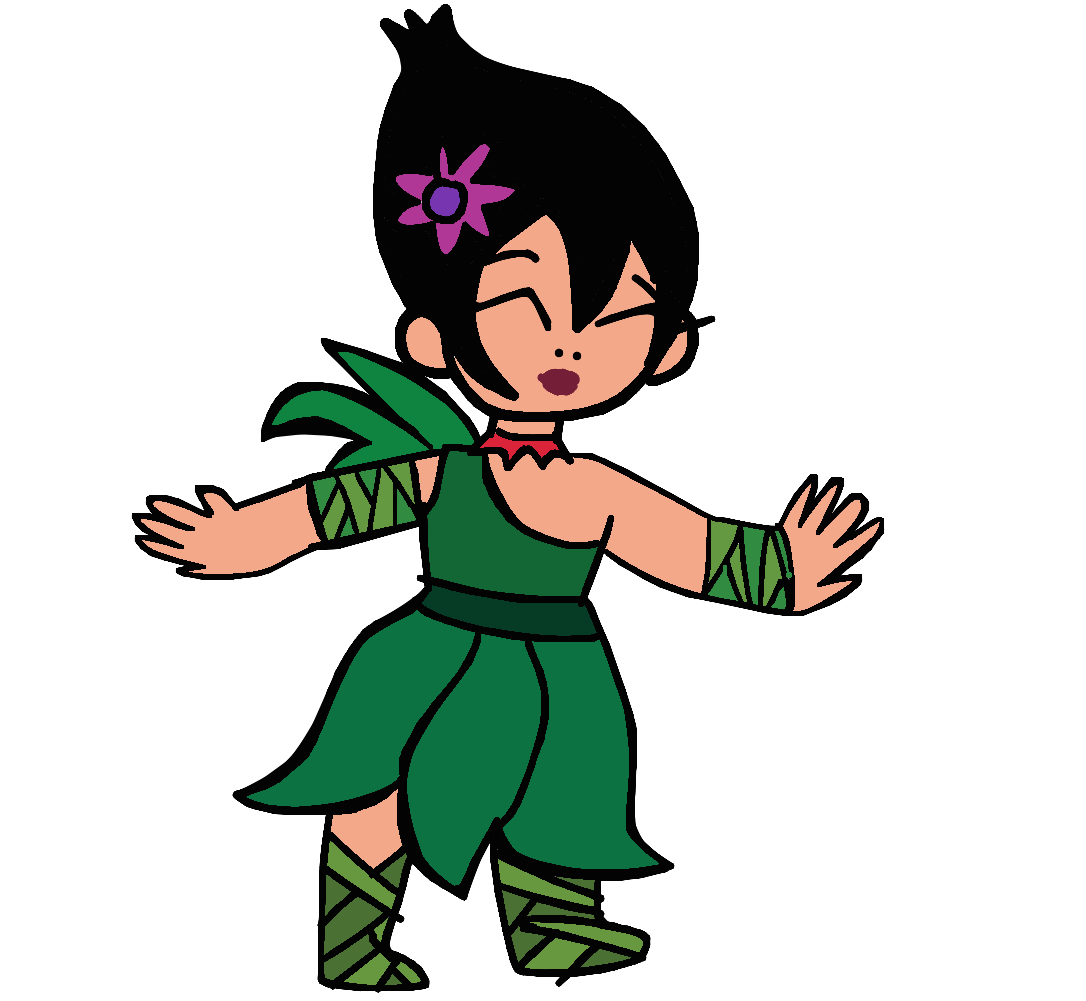 child ashi in her leaf dress by AdamFrankenstein on DeviantArt