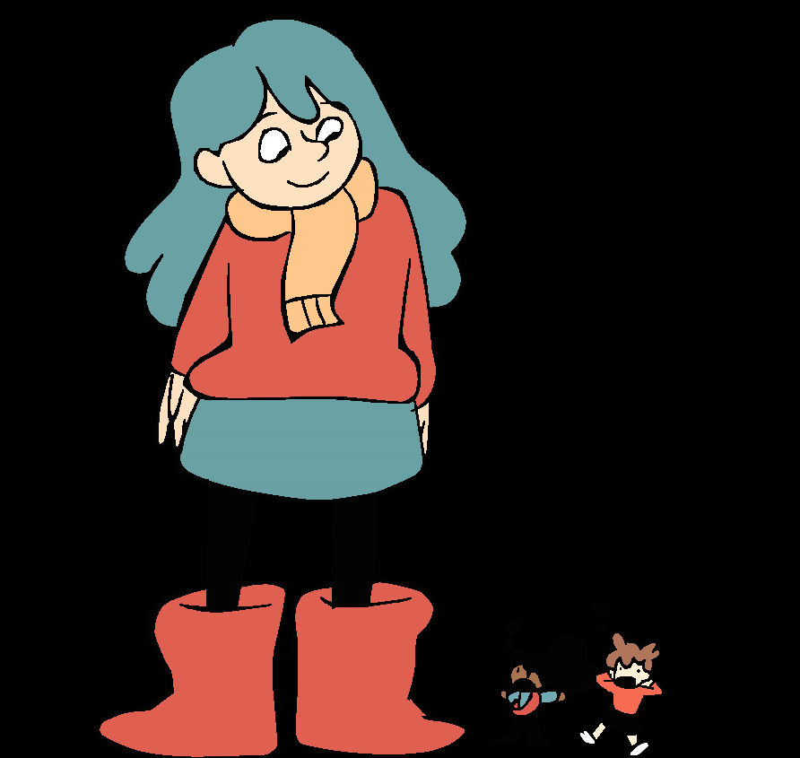 50 ft Hilda with David and Frida by AdamFrankenstein on DeviantArt
