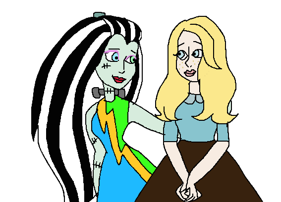 Frankie Stein and Carrie White by AdamFrankenstein on DeviantArt