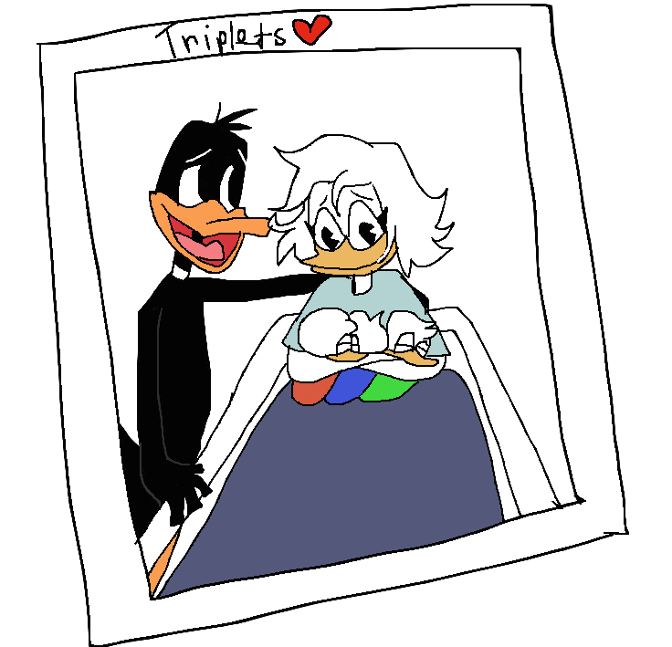 Daffy is the father! by AdamFrankenstein on DeviantArt