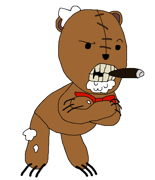 Baby Trigger Teddy by AdamFrankenstein on DeviantArt