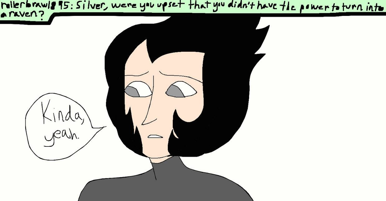 Ask EHAS #35: Raven by AdamFrankenstein on DeviantArt