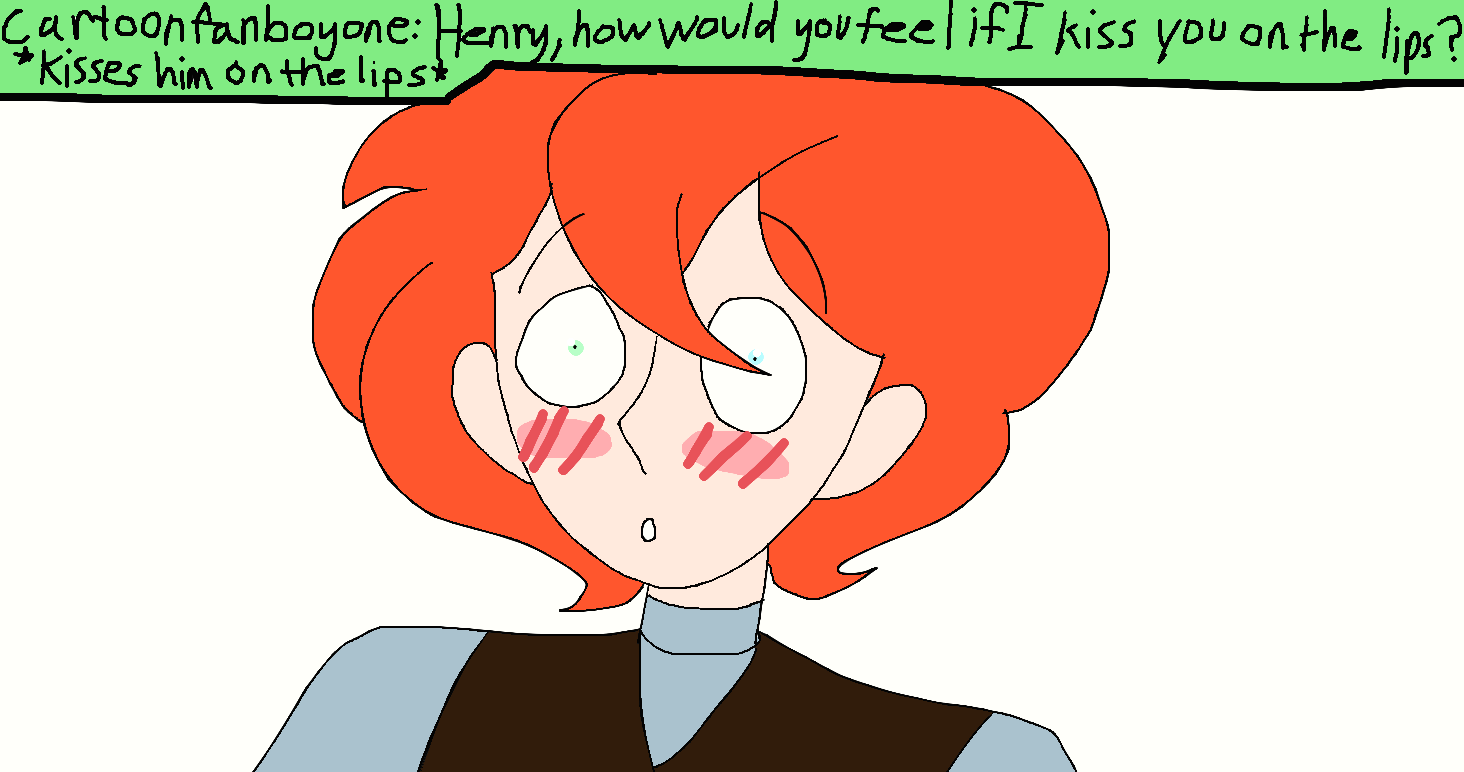 Ask EHAS #46: Kiss by AdamFrankenstein on DeviantArt