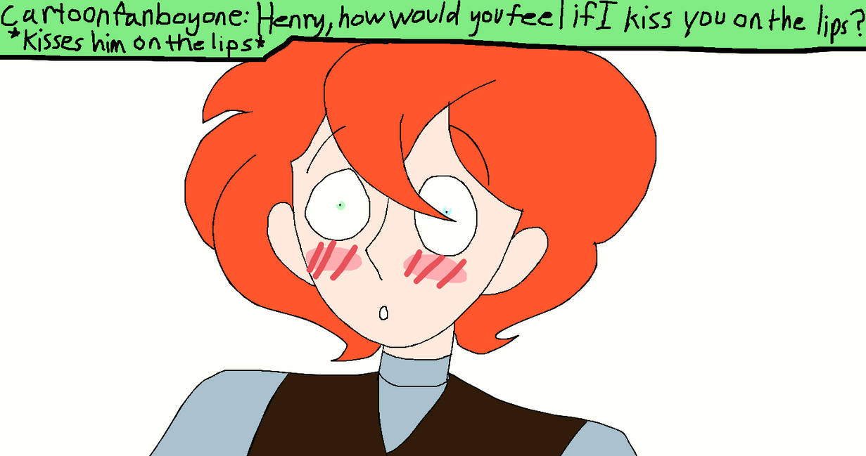 Ask EHAS #46: Kiss by AdamFrankenstein on DeviantArt