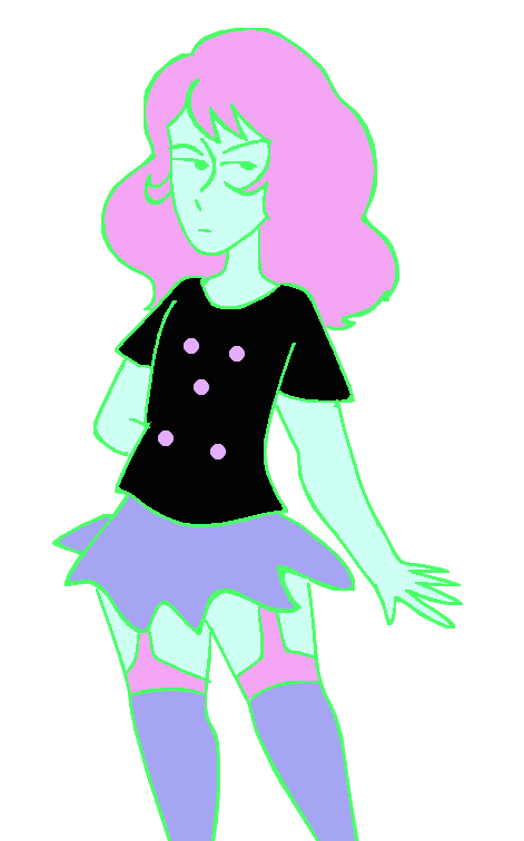 another pastel goth inspired goe doodle by AdamFrankenstein on DeviantArt