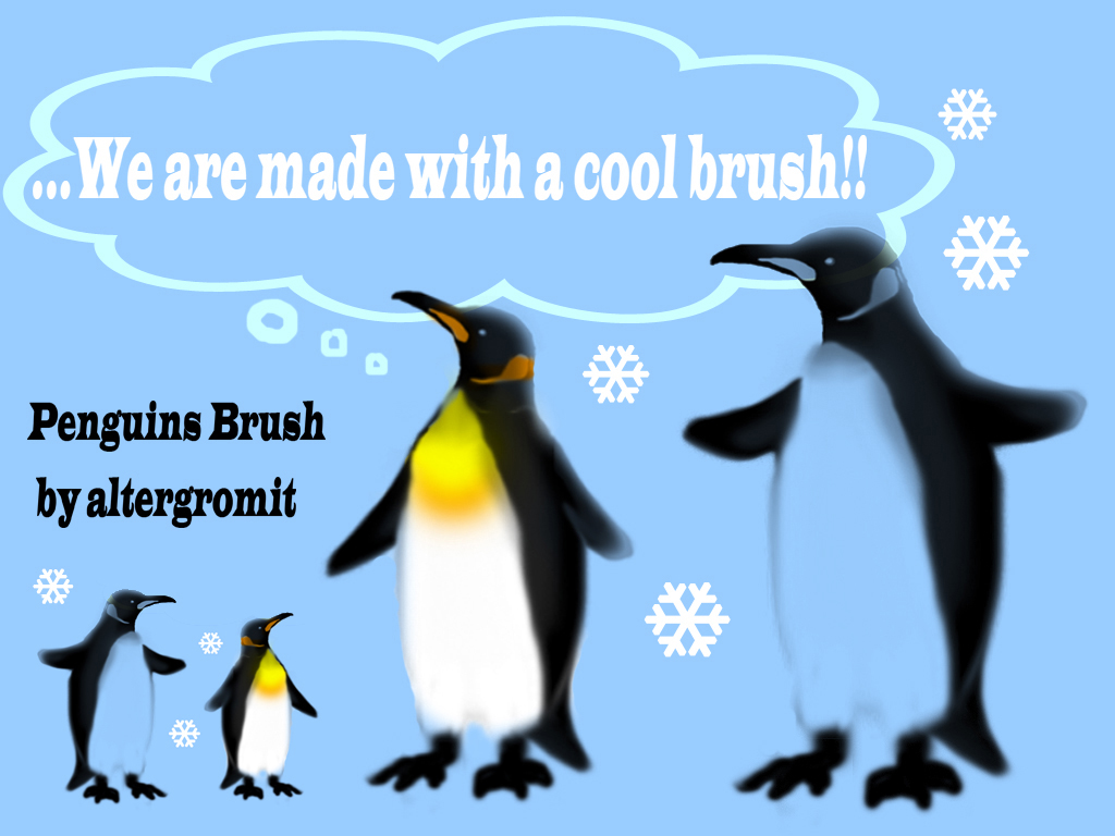 Penguins Brush