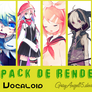 Pack de Renders - Vocaloid #3