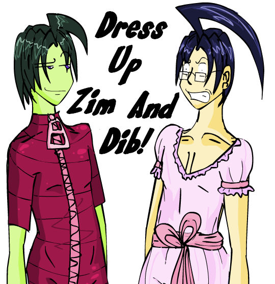 Zim N' Dib Dress Up :Edited: