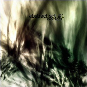 abstract set: 1 by Crixxy