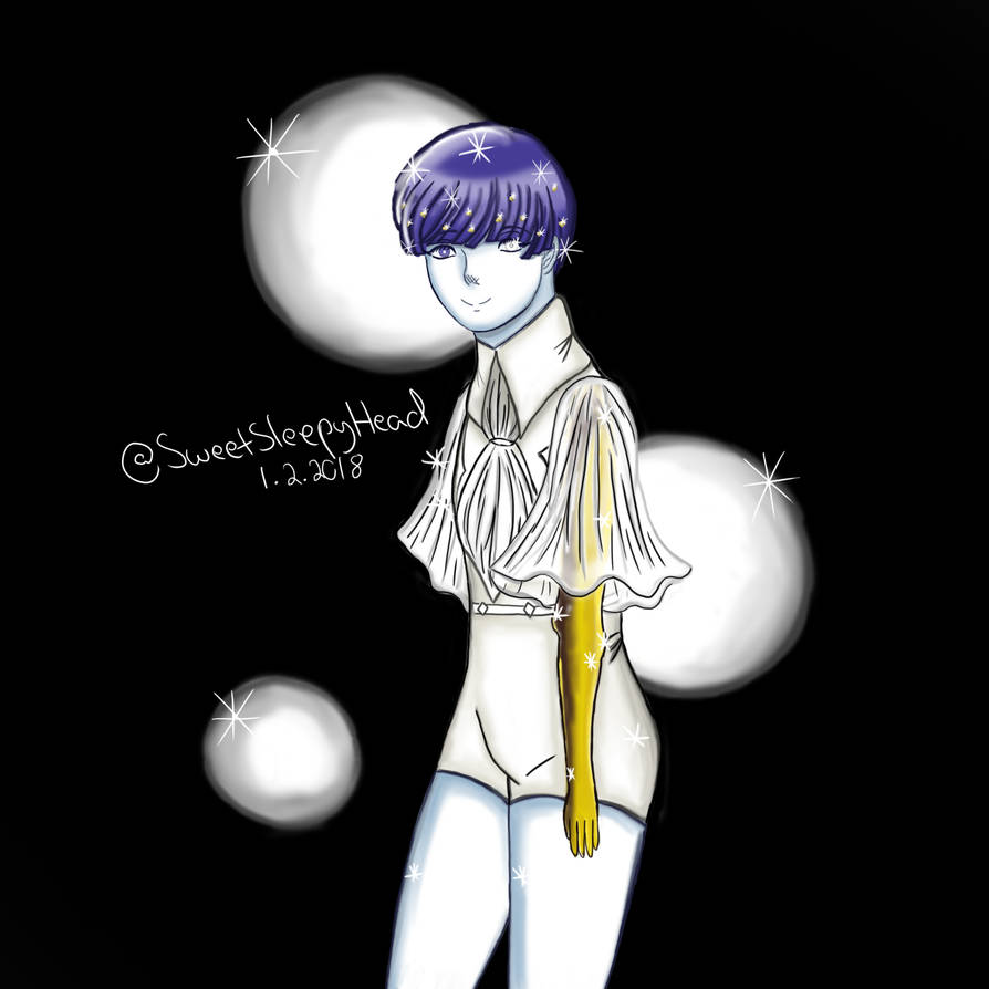 Get Wallpaper Moon Phos From Manga Houseki No Kuni By Sweetsleepyhead On Free HD