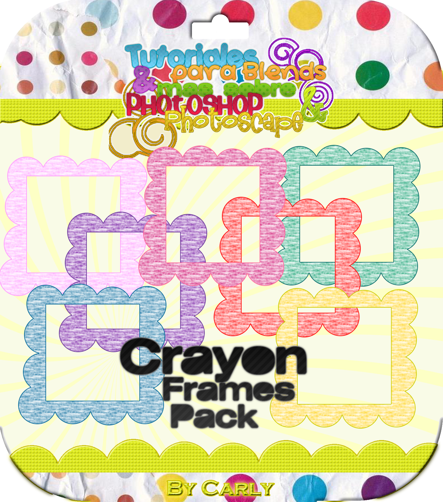 Crayon Frames Pack