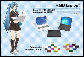 [MMD] Laptop [Discontinued] by dorcis