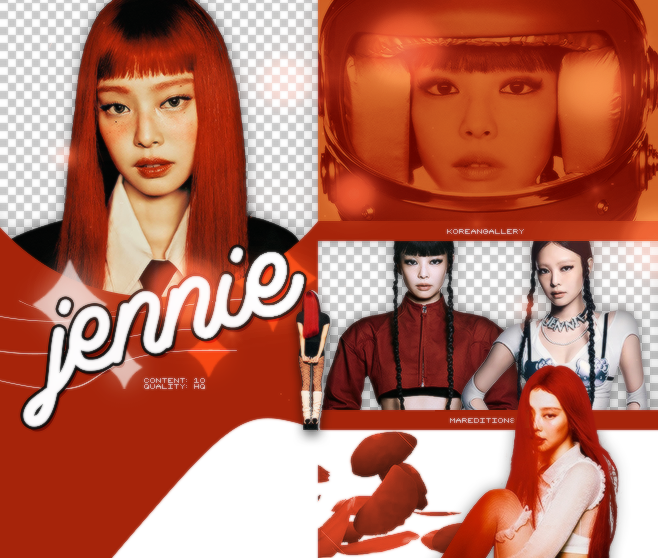 JENNIE | BLACKPINK | PACK PNG | RUBY ALBUM by koreangallery on